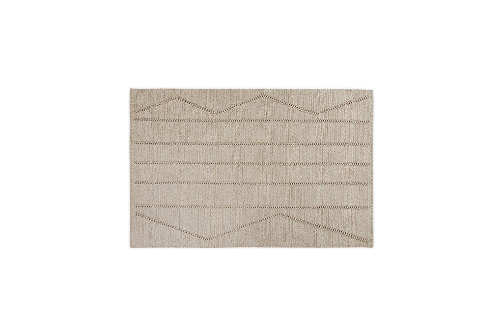 Shanti Wool & Cotton Rug - Natural