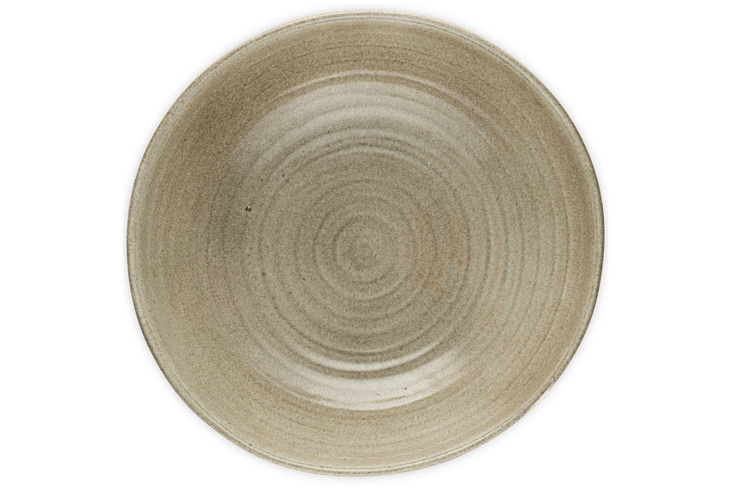 Valinha Earthenware Footed Bowl - Grey