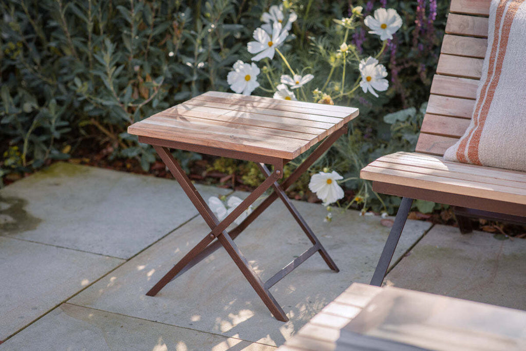 Yatin Outdoor Side Table - Natural
