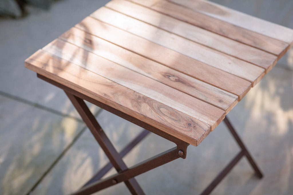 Yatin Outdoor Side Table - Natural