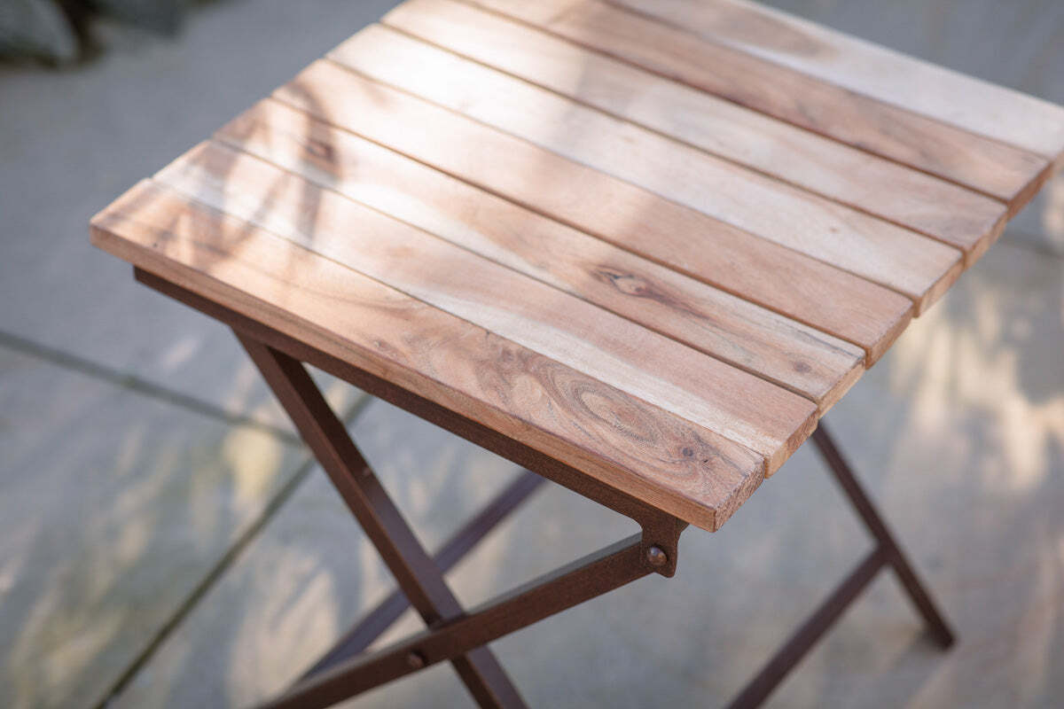 Yatin Outdoor Side Table - Natural