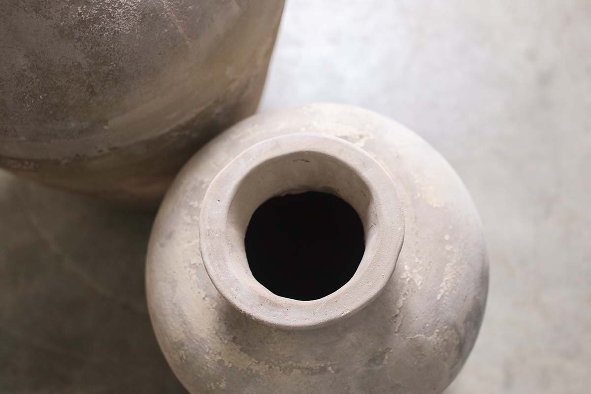 Affiti Clay Tapered Pot - Large