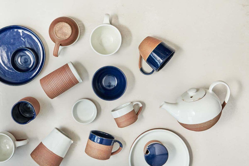 Mali Ribbed Espresso Mug - White