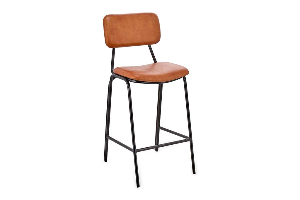 Sotta Leather Bar Chair